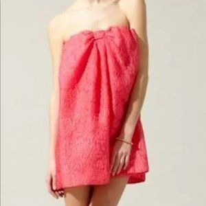 BCBGmaxazria Pink Mini Bow Dress | Size 0, NWT